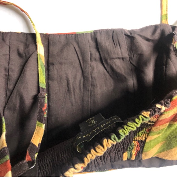 House of Harlow 1960 Linen Blend Cropped Top Size Large - Picture 10 of 11